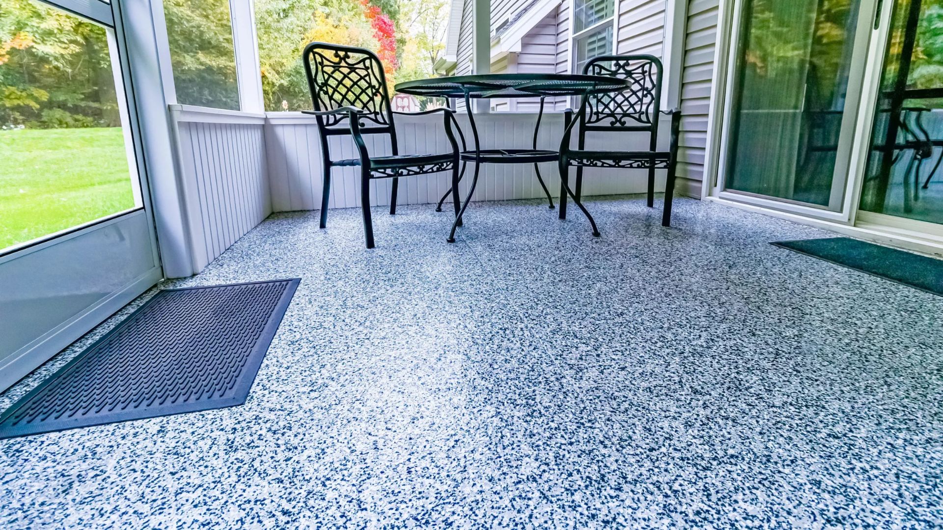 flake floors for homes